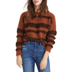 Madewell Tinsel-Stripe Sweater